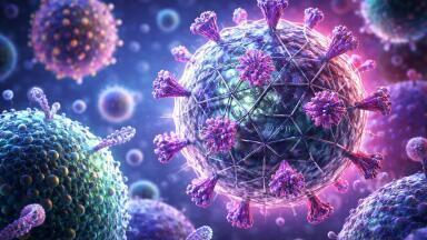 Virus-like particle vaccine has expanded rare HIV-targeting B cells in lab studies