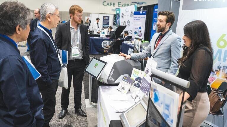Connect with exhibitors to tackle real-world lab challenges. Credit: Wise Owl Multimedia