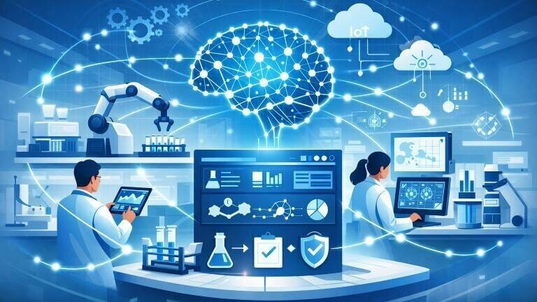 AI-powered LIMS transforms laboratory workflows 