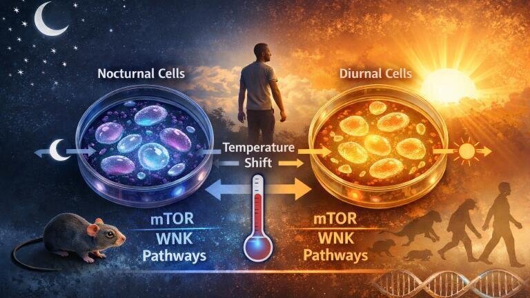 Cells, not clocks, may explain why humans prefer daylight