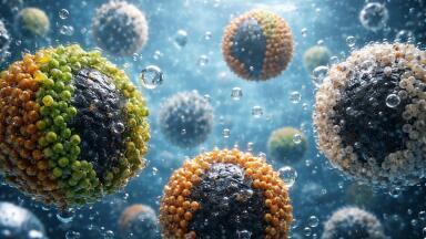 Nanoparticle coatings’ biological activity revealed by their hydration energetics