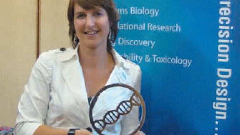 Dr Kim van der Heiden is Promega UK Young Life Scientist Winner