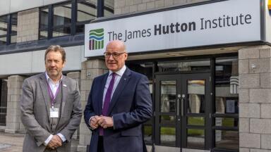 Scotland’s Hutton Hub opens doors to immersive net-zero research