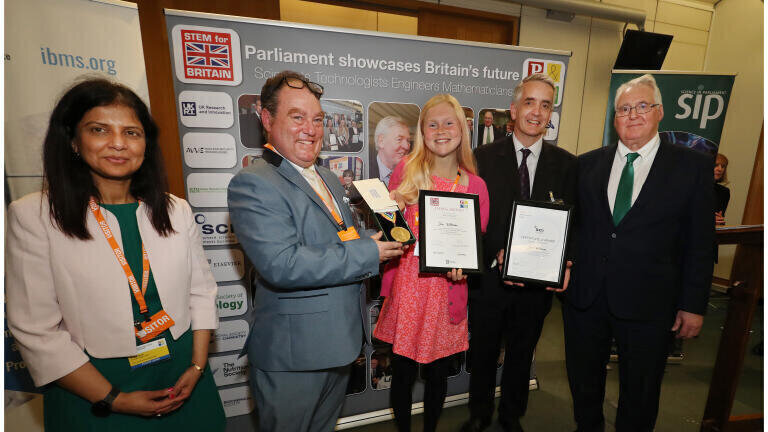 Bath PhD student wins gold at STEM for Britain with fungi recycling research