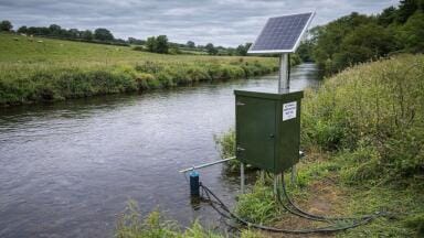 Solar-powered system supports Section 82 river monitoring