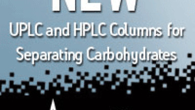 NEW UPLC and HPLC Columns for Separating Carbohydrates