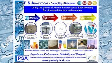 Determination of mercury, arsenic and selenium in food and environmental samples