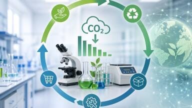 Circular economy model helps labs track CO₂ savings