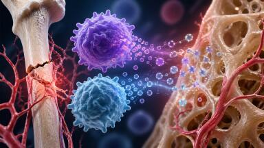 Hybrid immune cells could accelerate repair of broken bones by coordinating both tissue and blood vessel growth