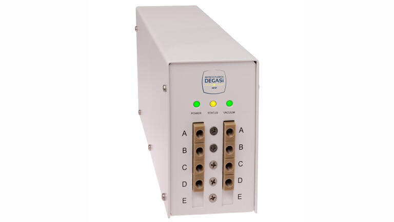 Degasser for challenging volatile solvents