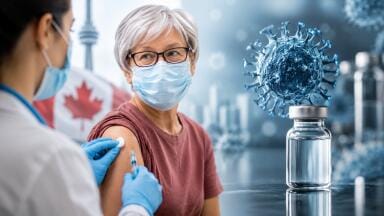 Seasonal COVID-19 vaccine in 2025/26 cut illness risk by half in Canadian study