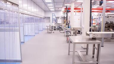 Facility-scale modular cleanroom enables major production expansion