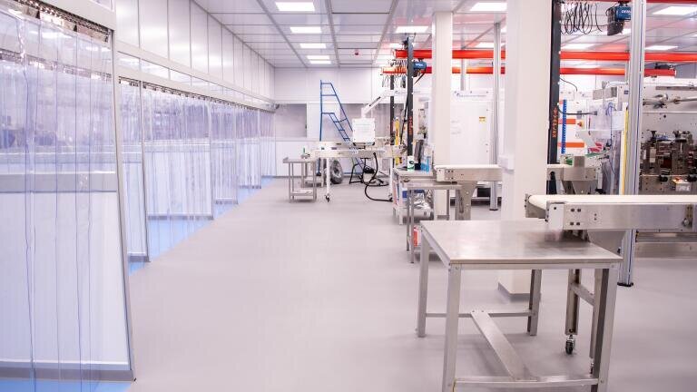 Facility-scale modular cleanroom enables major production expansion