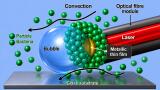 Laser fibreoptic system gathers bacteria in 60 seconds for rapid disease detection