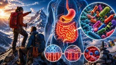 High-altitude changes gut microbiota which may drive mountain sickness risk