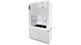 Flexible dual-access fume hood