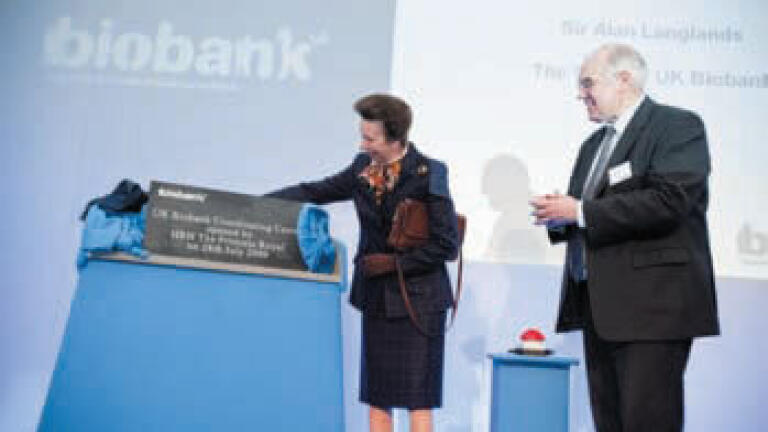 UK Biobank Opened by HRH Princess Anne