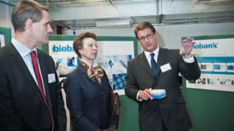 UK Biobank Opened by HRH Princess Anne