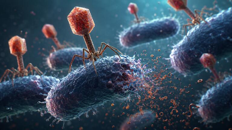 Bacteriophage evolution model could help with control of AMR