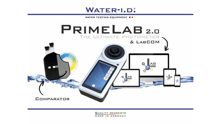 PrimeLab 2.0 & LabCOM® - More than 140 water parameters with free-of-charge Cloud Service