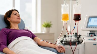 Plasma exchange linked to improved recovery in rare inflammatory disease