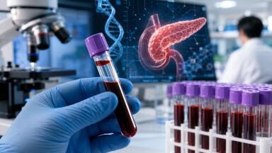 Novel gene-expression blood test detects nine in ten early stage pancreatic cancers