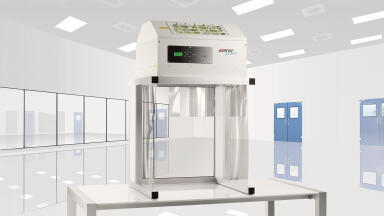 Mobile cleanroom solution for precision work