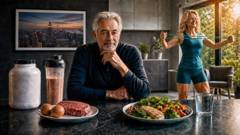 Review suggests eating less protein could extend healthy lifespan in inactive adults