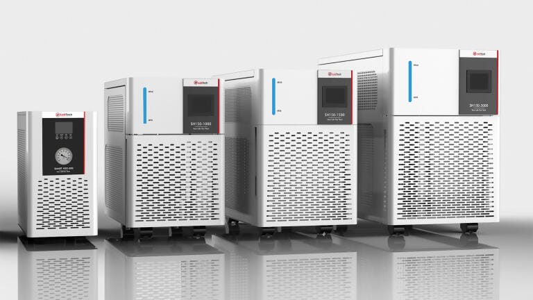 Refreshed recirculating chiller line-up