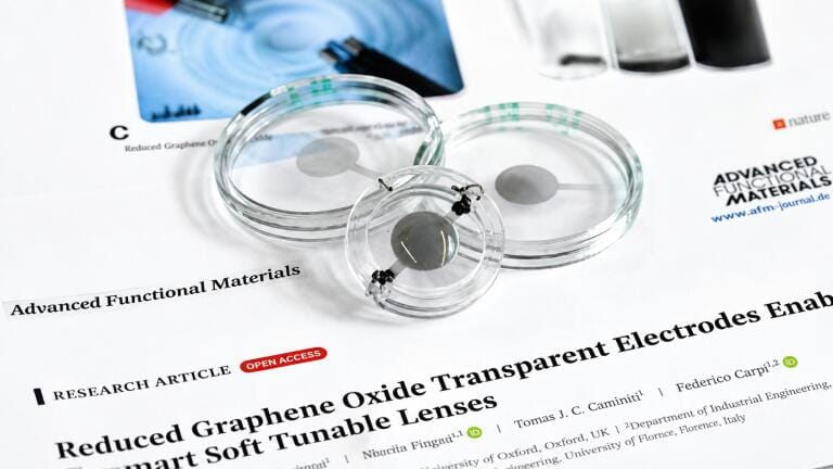 Tunable lens. Credit: Queen Mary University of London