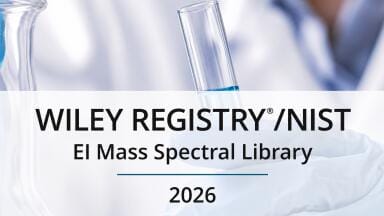Wiley expands GC–MS spectral library to more than 1.2 million mass spectra
