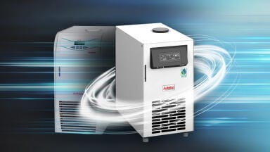Compact cooling for laboratory processes