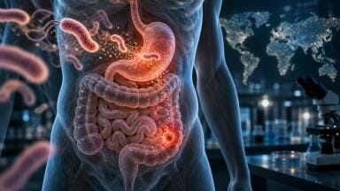 Helicobacter pylori may be linked to more than 20 per cent of bowel cancer cases