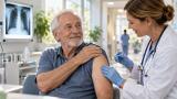 High-dose flu vaccine cuts hospital admissions in elderly with lung disease