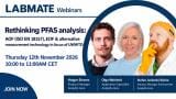 WEBINAR: Rethinking PFAS analysis: AOF (ISO EN 18157), EOF & alternative measurement technology in focus of UWWTD