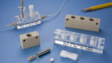 VHS Solenoid Valve Manifold is ideal for flow injection applications