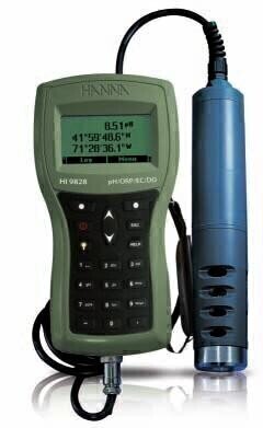 HI 9828 GPS Multiparameter Meter