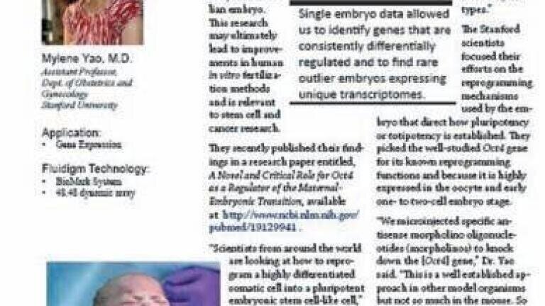 Single-Embryo Gene Expression