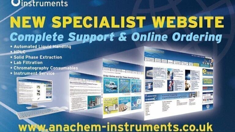 Launch of New Anachem Instruments Specialist Website
