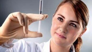 New Innovative Staked Needle Syringe