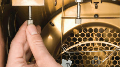 Simplify GC capillary column installation