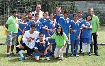 Shooting for the Right Goals - Whitehouse Scientific Sponsors Street Kids for World Cup
