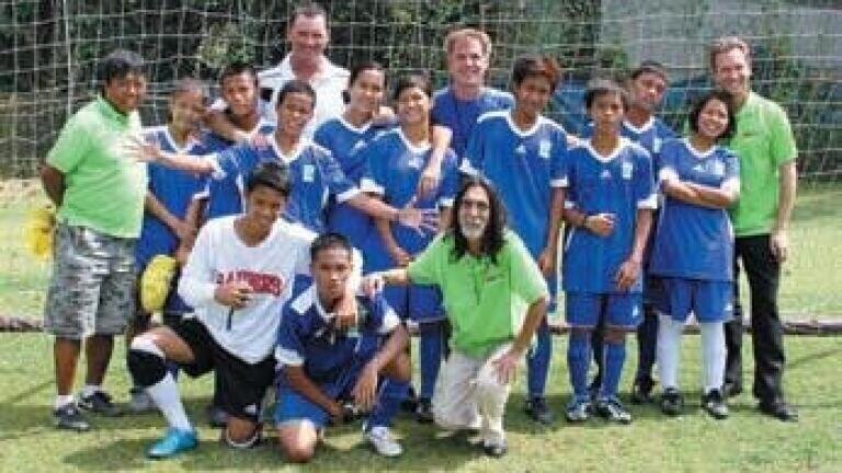 Shooting for the Right Goals - Whitehouse Scientific Sponsors Street Kids for World Cup