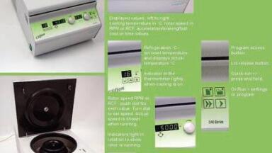 New Series of Refrigerated Centrifuges Offer Coolest Technology